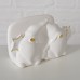 Салфетник с джуджета 13х6х8см Maddy бял